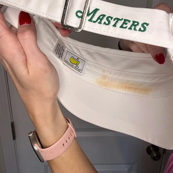 White Masters Golf Visor - Picture 3 of 4